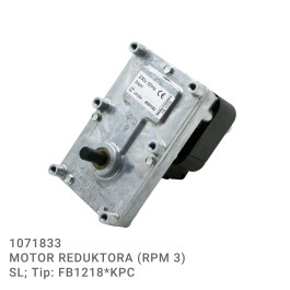 MOTOR REDUKTORA (RPM 3) SL;Tip:FB1218*KPC